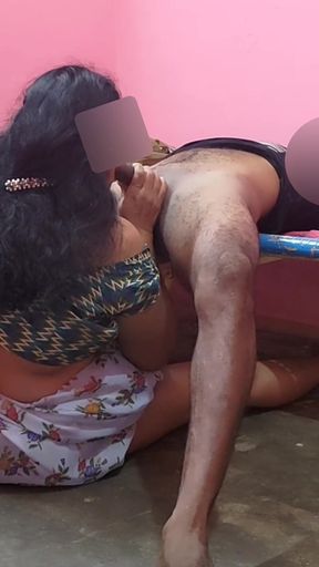 Step Mother Brought Food to Eat Stepson I Grabbed Her and Had Sex with Her