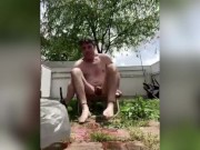 OUTDOOR ENEMA FETISH