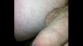 Guy Explores His Ass With a Stick in Public Solo Session