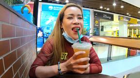 ”Huge tits amateur Thai MILF GF sex after a visit to the mall”