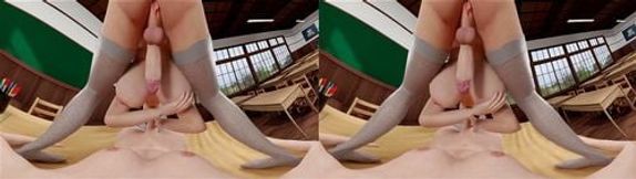 Futanari VR Porn with Milf and Coed milking each others big cocks