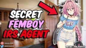 [ASMR] The IRS Sends a Ultra-Cute Femboy Agent to Make You Pay Your Taxes (Gone WRONG)
