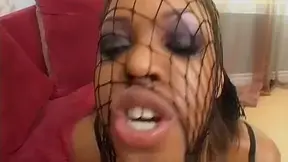 Marie Luv Gets A Big Faceful of Cum