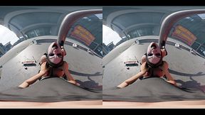 VReal 18K Fuck Harley Quinn in Public Before the Police Arrive - Laughing, Standing Doggy style, Busted