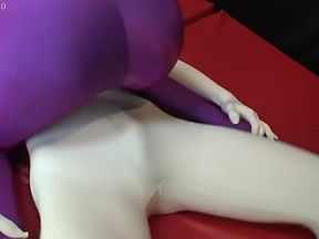 Miraidouga - Zentai Chioff Meeting Two Players Play For