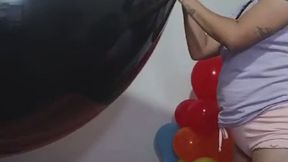 Blow to pop balloon 40Inch
