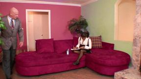 Young Latina Jasmen Sucks Fucks Feet Fetish Old Man! mp4