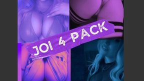 JOI 4 Pack - A Naughty Kaylee Audio Bundle