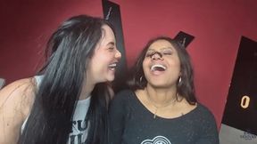Interracial Big-Noses Super Battle – By Veronica Lins and Thay Flores (Cam: Babi) part 4