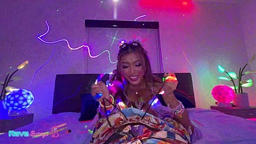 Clara Trinity Rides Brian's DJ Dick In A Cage Bra At Post-Rave Session