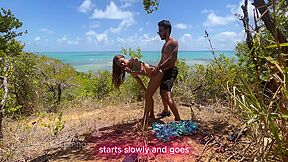 I Was Caught Fucking - Anal By The Sea - Public Blowjob - Amateur