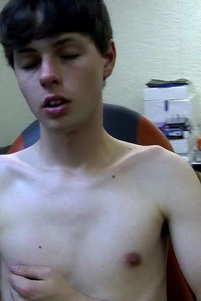 Stroking His Dick on the Job