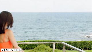 VIXEN Naughty hottie Little Caprice loves outdoor sex