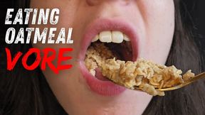 Eating Oatmeal ASMR Vore