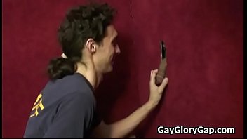 Hardcore Gay interracial gloryhole fuck party 20