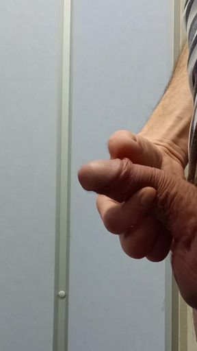 Public Toilets Pissing, Wanking, Cumming Close up Wearing Jeans - Rockard Daddy