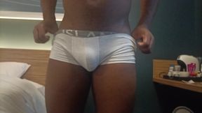 Black Guy Wears Different Underwear and Goons in Slow Motion