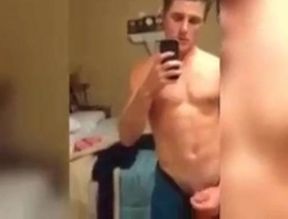 College Twink Masturbates for His Girlfriend