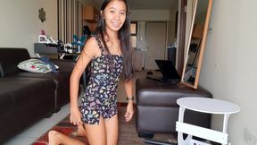 Hot Asian Maid Got Fucked