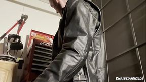 ChristianWilde: Christian Wildes Solo Leather Worship And Deep Tease Domination