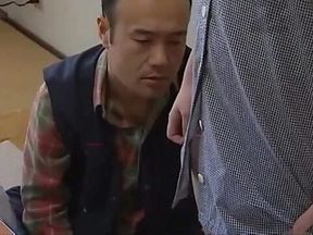Japanese babe caught fucking her boyfriend in full view