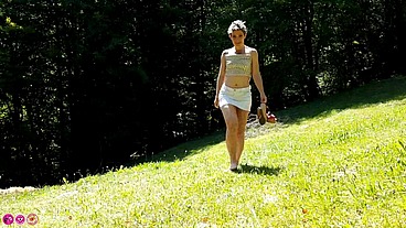 En voiture avec Charlie jusqu&#039;en Alsace : il fait chaud !