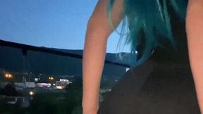all natural body babe loves anal sex - tight brunette gets fucked in the ass.