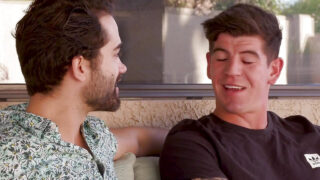 Hisap zakar, pasangan, hisap zakar, hisap zakar amatur, zakar – Dustin Hazel dan Jaxon Valor muda amatur, dicumbu di punggung