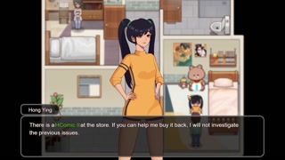 YELLOW bun HOPS AROUND at MY D!!