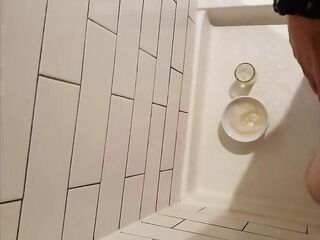 Pee Games- Standing And Aiming Pee Into Cups