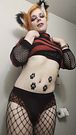 Cute alt girl begs for a deepthroat moment