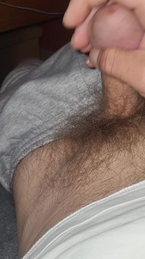 Playing with My Hairy Dick