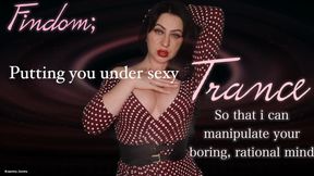 Putting you under trance so that I can manipulate your boring, rational mind into sending more than you should!