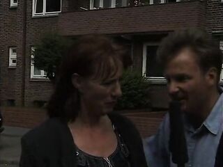 Blond mother i'd like to fuck giving an interview