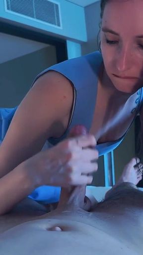 POV Gfe - Handjob & Blowjob - Trixie Fox