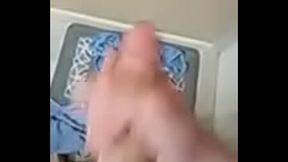 Solo 18 year old jacking off