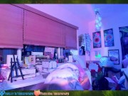 ohhi i'm live for a bit ^-^ chill dancey stream and working on the new update!!