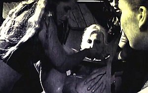 Hardcore lesbian bitches having an hard dyke gangbang with sex toys