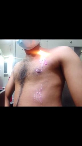 Homemade candles play with wax, bdsm   Clip 1