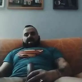 short video of me % cock