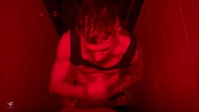 The Club's Security Guard Helped Me Get in, but I Had to Give Myself to Him in the Toilet - a Hard Ass Fucking