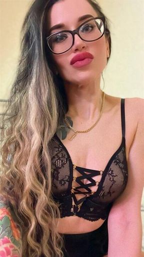 Try on, Different types of lace lingerie on me, teasing and flashing pussy too