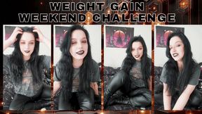 Weight Gain Weekend Challenge