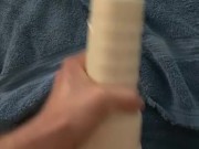 Massive Fleshlight Cumshot