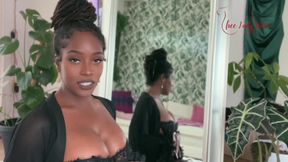 Hotwife Talking to my husband while I get ready for my date