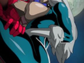 Spider Man Destroyed Black Cat Tight Pussy &amp; Cummed Deep Inside