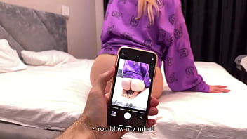 Stepbro Helps Me Make Nudes for my BF - Enden with Cum on Me!