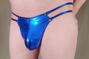 His thick young cock in and out of hot panties