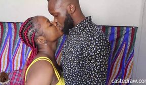 Ghana slut gets anal fuck