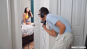Mina Moon, Johnny The - Spying On The Horny Zoomer